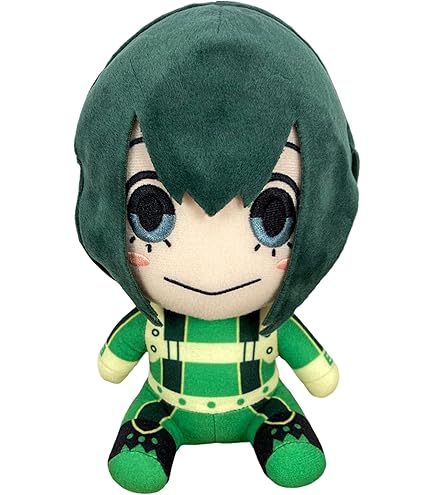 Tsuyuさん　ぬいぐるみ Amazon.com: My Hero Academia S2 - Asui Hero Costume Plush 8